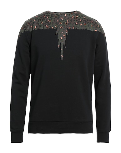 MARCELO BURLON Sweatshirt Black 100% Cotton