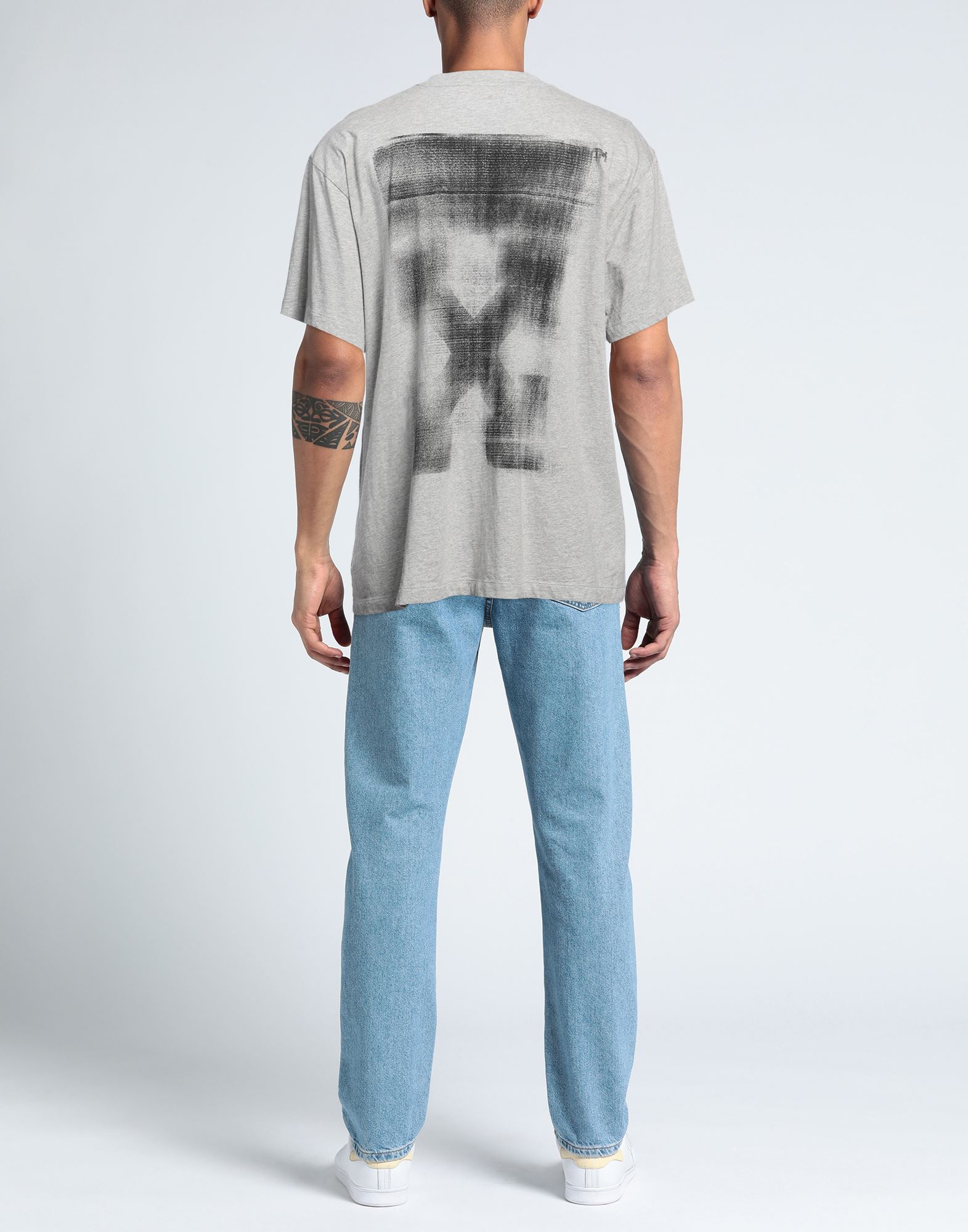 OFF-WHITE™ Tシャツ＆トップス | Tシャツ グレー メンズ | YOOX