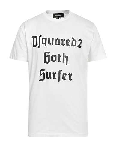 DSQUARED2 T-Shirt Weiß 100% Baumwolle