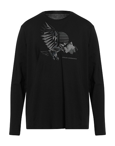 ARMANI EXCHANGE T-shirt Black 100% Cotton