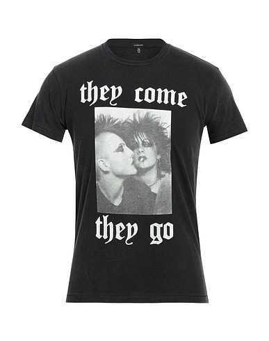 R13 T-shirt Charcoal 100% Cotton