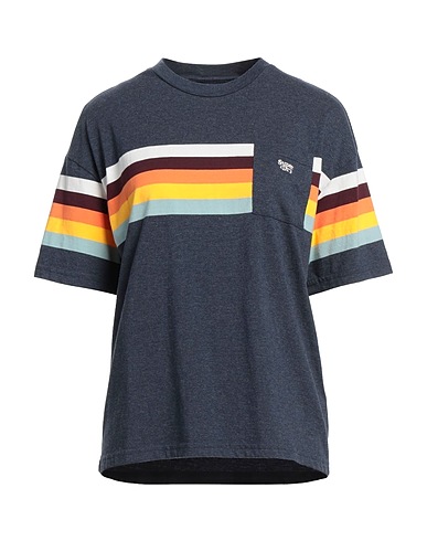 SUPERDRY T-shirt Slate blue 100% Cotton