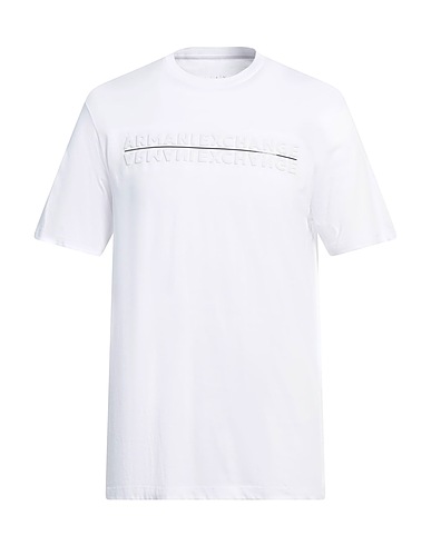 ARMANI EXCHANGE T-shirt White 100% Cotton