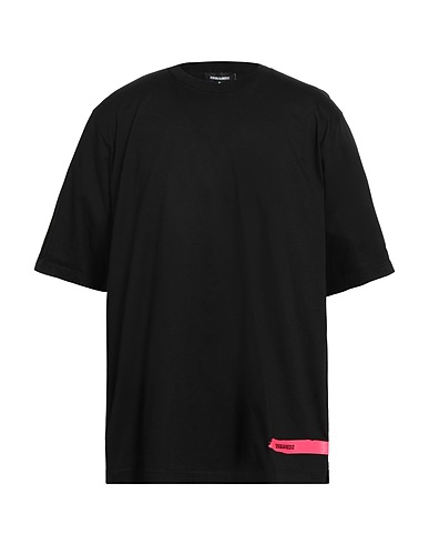DSQUARED2 T-shirt Noir 100% Coton