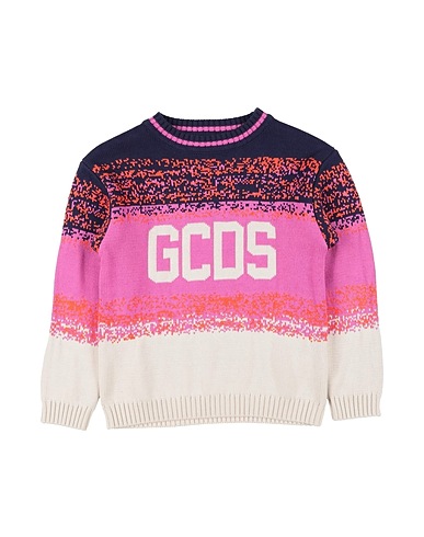 GCDS MINI Pullover Magenta 100% Cotone