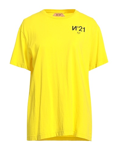 N°21 T-shirt Yellow 100% Cotton