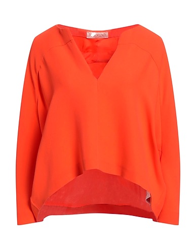 VALENTINO GARAVANI Silk top Orange 100% Silk