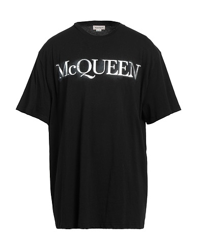 MCQUEEN T-shirt Black 100% Cotton