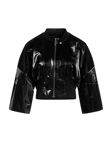 DRKSHDW by RICK OWENS Jacket Black 70% Cotton, 30% Polyurethane, Elastane
