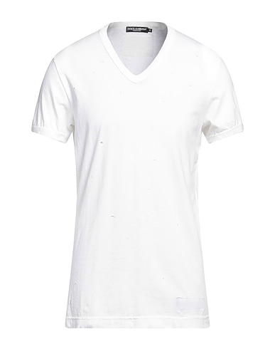 DOLCE&GABBANA T-shirt Blanc 100% Coton