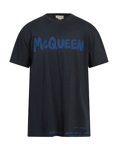 MCQUEEN T-shirt Midnight blue 100% Cotton