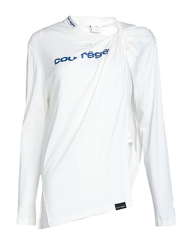 COURRÈGES T-shirt 100% Cotton