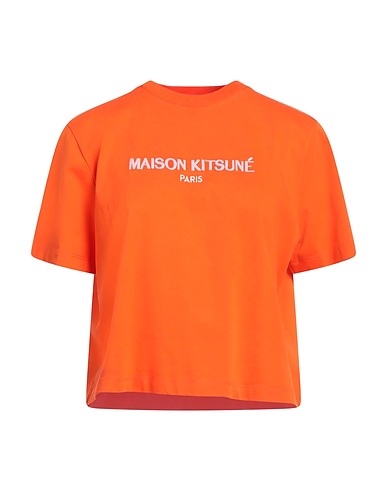 MAISON KITSUNÉ T-shirt Orange 100% Cotton