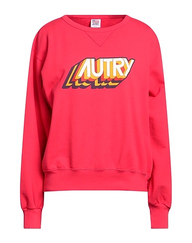 AUTRY Sweatshirt Red 100% Cotton