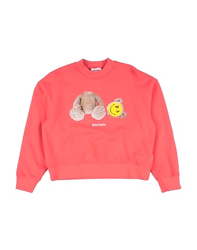 PALM ANGELS Sweatshirt Coral 100% Cotton, Elastane