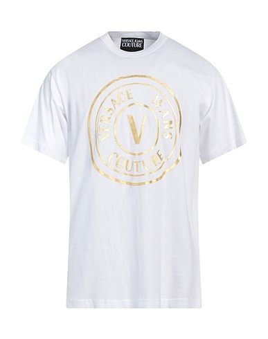 VERSACE JEANS COUTURE T-shirt White 100% Cotton
