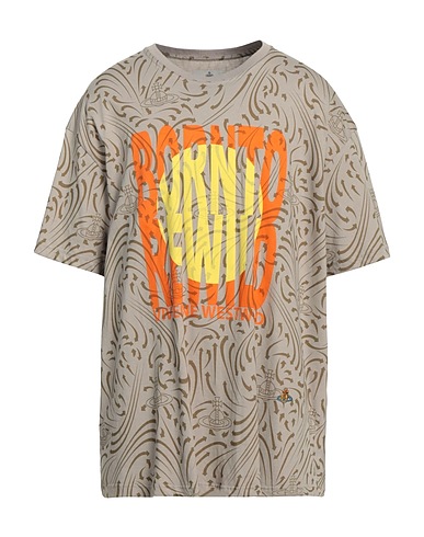 VIVIENNE WESTWOOD T-shirt Light grey 100% Cotton