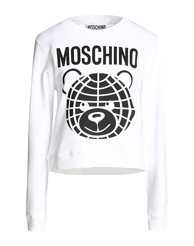 MOSCHINO Sweatshirt COUTURE  White 100% Cotton