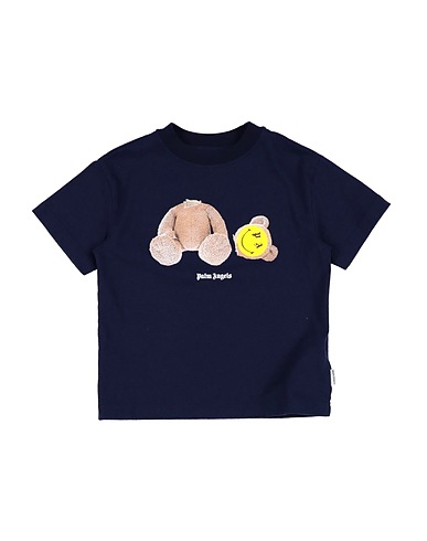 PALM ANGELS T-shirt Midnight blue 100% Cotton