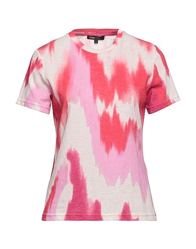 MAJE T-shirt Red 70% Cotton, 30% Polyester