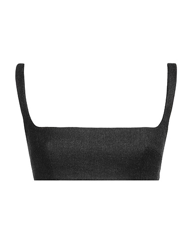 EMILIA WICKSTEAD Top Charcoal 100% Wool