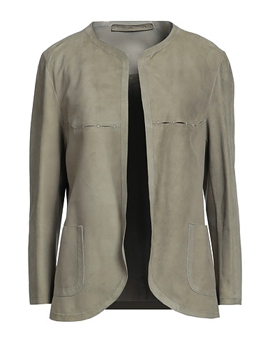 SALVATORE SANTORO Blazer Grey Ovine leather