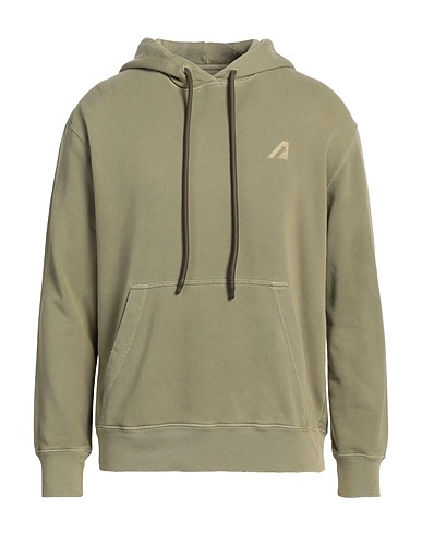 AUTRY Hooded sweatshirt VERDE MILITARE 100% Cotton