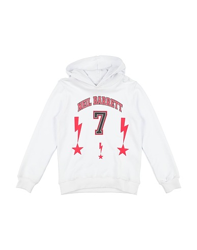 NEIL BARRETT Sweatshirt White 100% Cotton