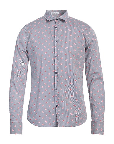 L.B.K. Striped shirt Blue 100% Cotton