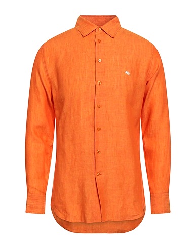 ETRO Linen shirt Orange 100% Linen