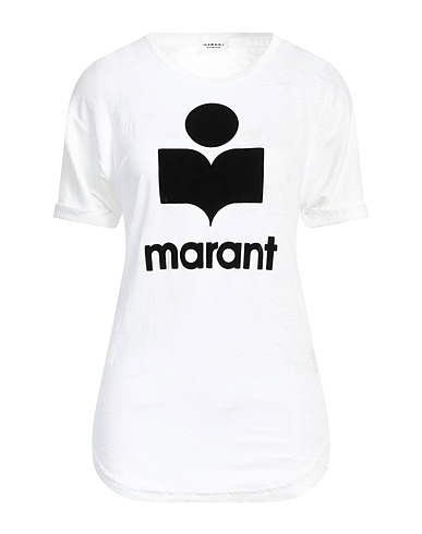 MARANT ÉTOILE T-shirt White 100% Linen