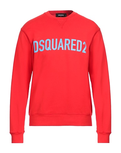 DSQUARED2 Sweatshirt Rot 100% Baumwolle