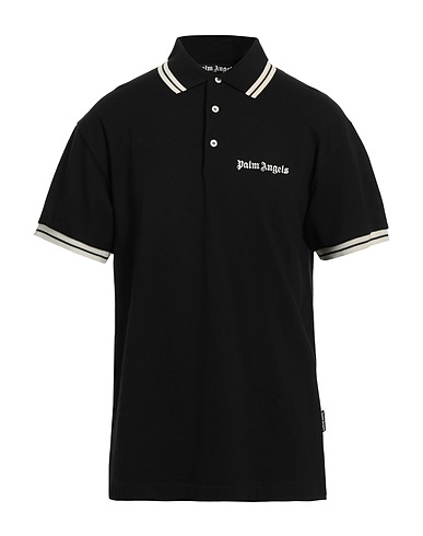 PALM ANGELS Polo shirt 100% Cotton, Polyester