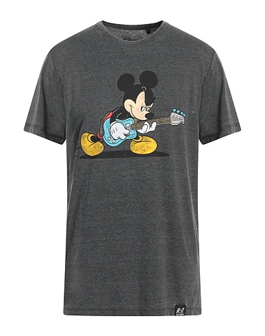 RE:COVERED Ｔシャツ 鉛色 ポリエステル 60% / コットン 40%
