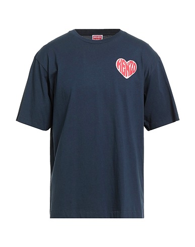 KENZO T-shirt Midnight blue 100% Cotton