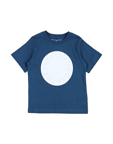 STELLA McCARTNEY KIDS T-shirt Slate blue 100% Cotton, Elastane