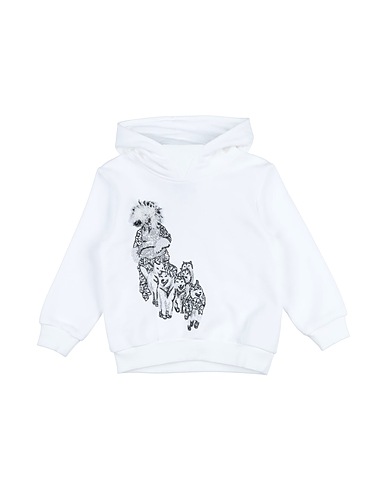 IL GUFO Sweatshirt White 100% Cotton, Elastane