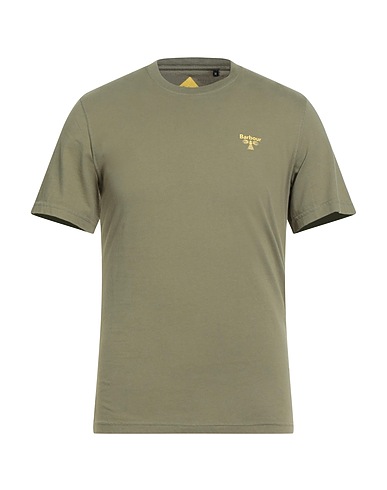 BARBOUR Basic T-Shirt BEACON Military green 100% Cotton