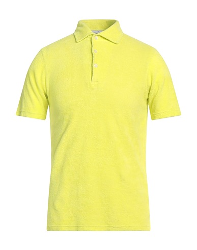 GRAN SASSO Polo shirt Light green 100% Cotton