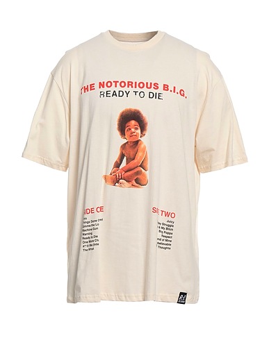 RE:COVERED T-Shirt Cremeweiß 100% Baumwolle