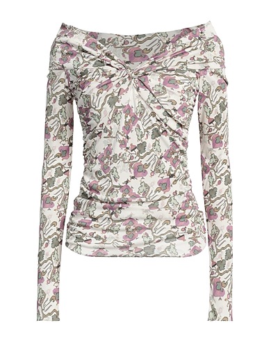 ISABEL MARANT Top 80% Viscose, 20% Soie