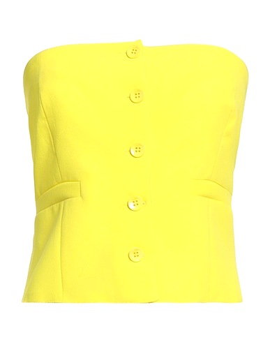 SOALLURE Top Yellow 100% Polyester