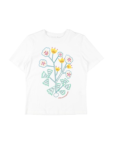 STELLA McCARTNEY KIDS T-shirt Ivory 100% Cotton