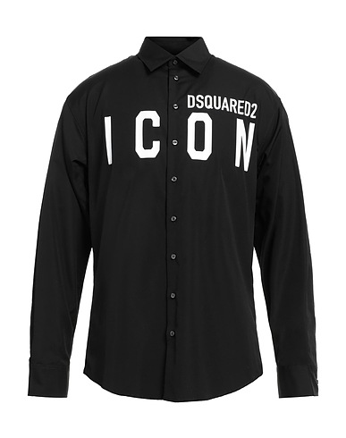 DSQUARED2 Shirts Black 100% Cotton
