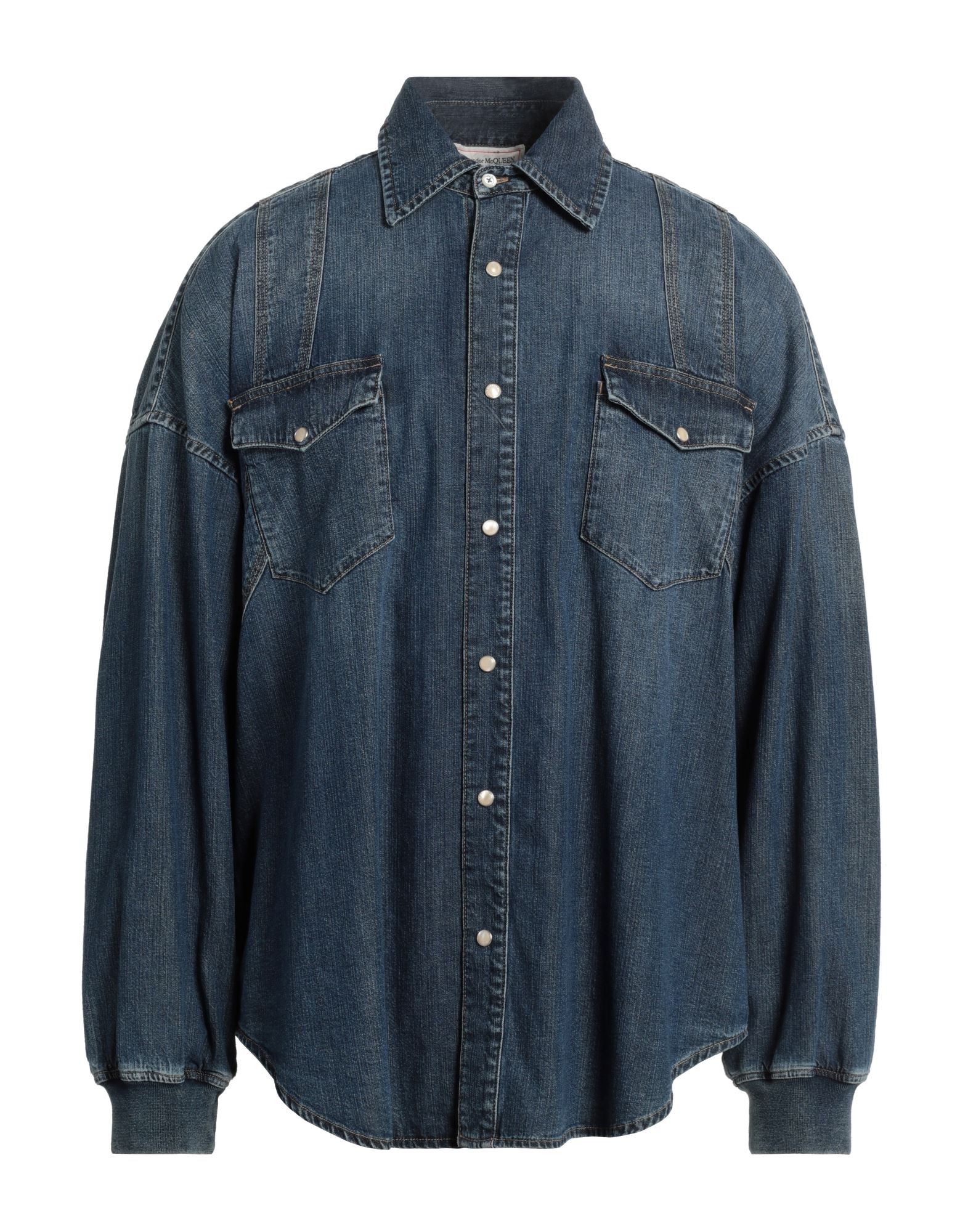 MCQUEEN - Denim shirts