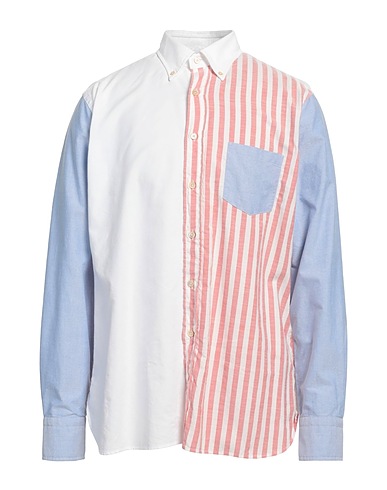 ALESSANDRO GHERARDI Ριγέ πουκάμισο Λευκό 100% Βαμβάκι