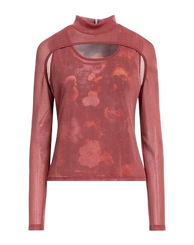 McQ Alexander McQueen Top Brick 63% Polyamide, 34% Polyester, 3% Elastane