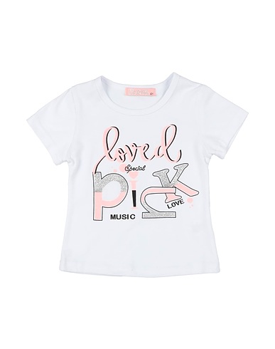 YES!DO KID'S T-shirt Bianco 65% Cotone, 30% Poliammide, 5% Elastan