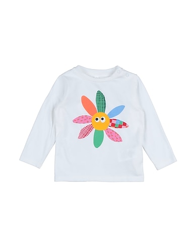 STELLA McCARTNEY KIDS T-shirt Ivory 100% Cotton, Elastane