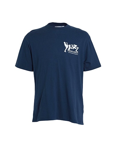 BUTTER GOODS T-shirt Jazz Research Tee Avio 100% Cotone